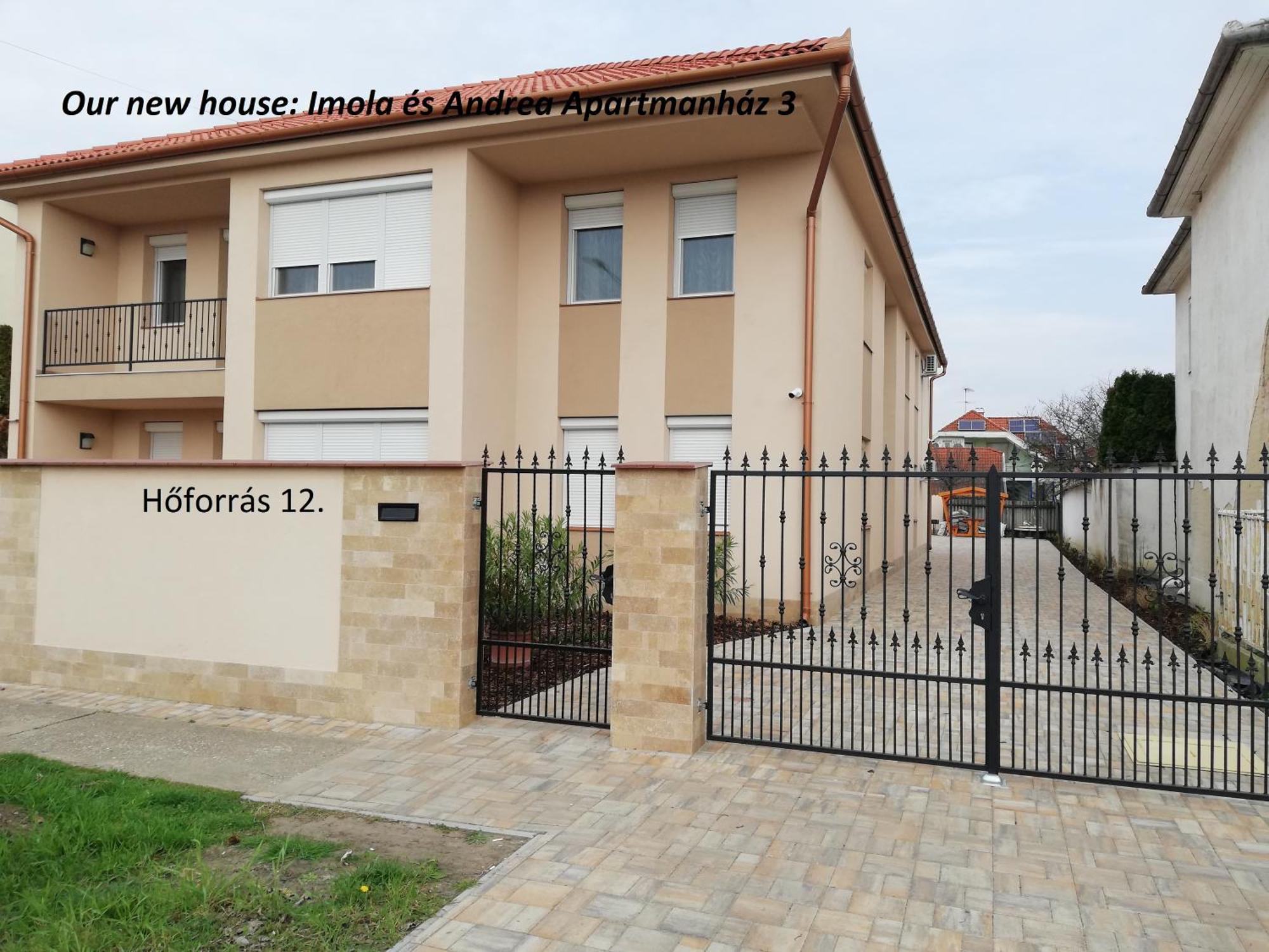 Imola Es Andrea Apartmanhaz 2 Hajdúszoboszló 外观 照片